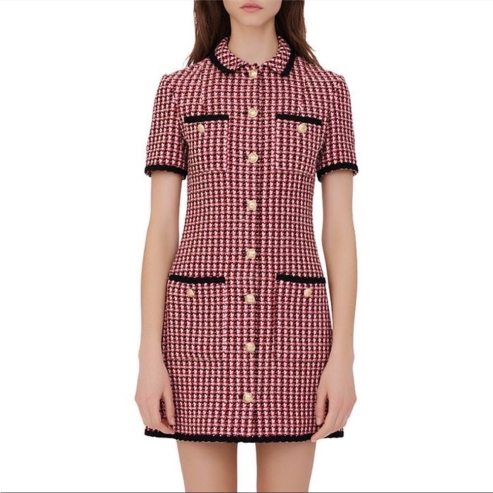 Maje tweed dress